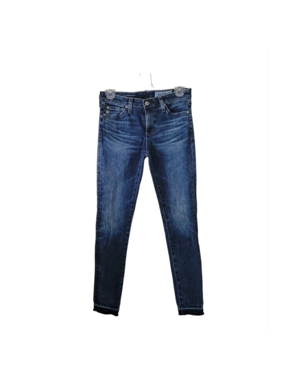 AG Adriano Goldschmied Legging Ankle Jeans Dark Wash 25R Skinny